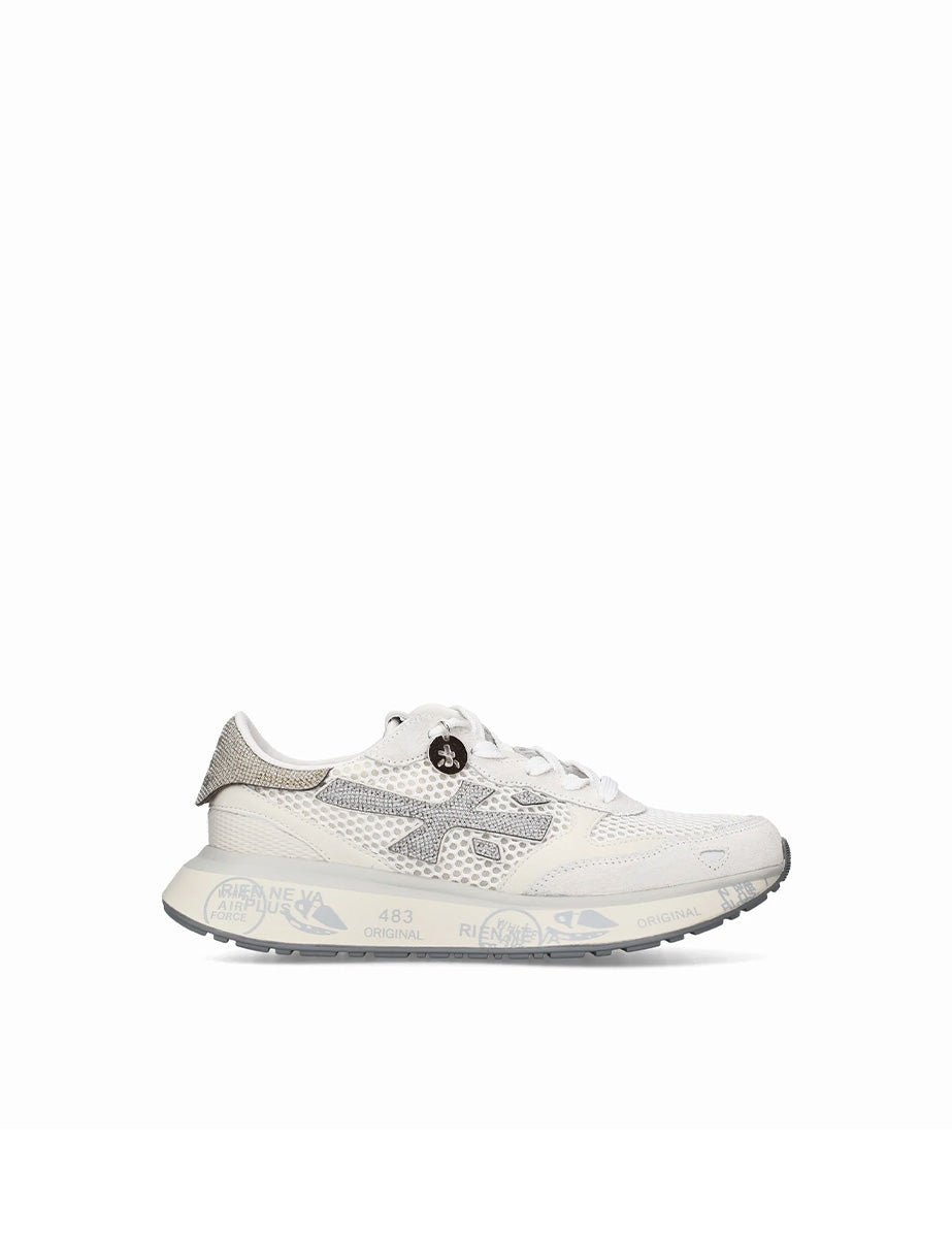 sneakers lauryn rete bianco - white premiata - sneaker