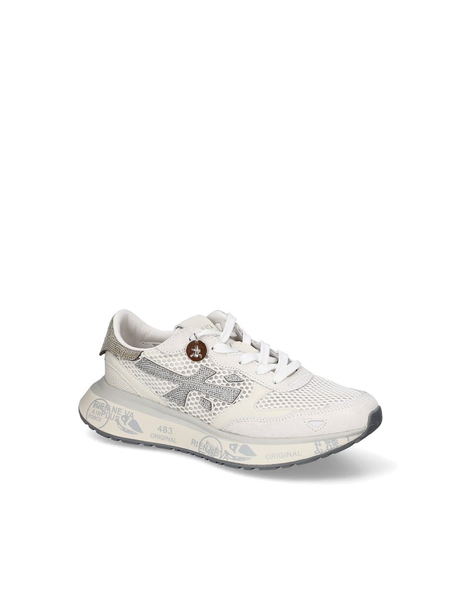 sneakers lauryn rete bianco - white premiata - sneaker
