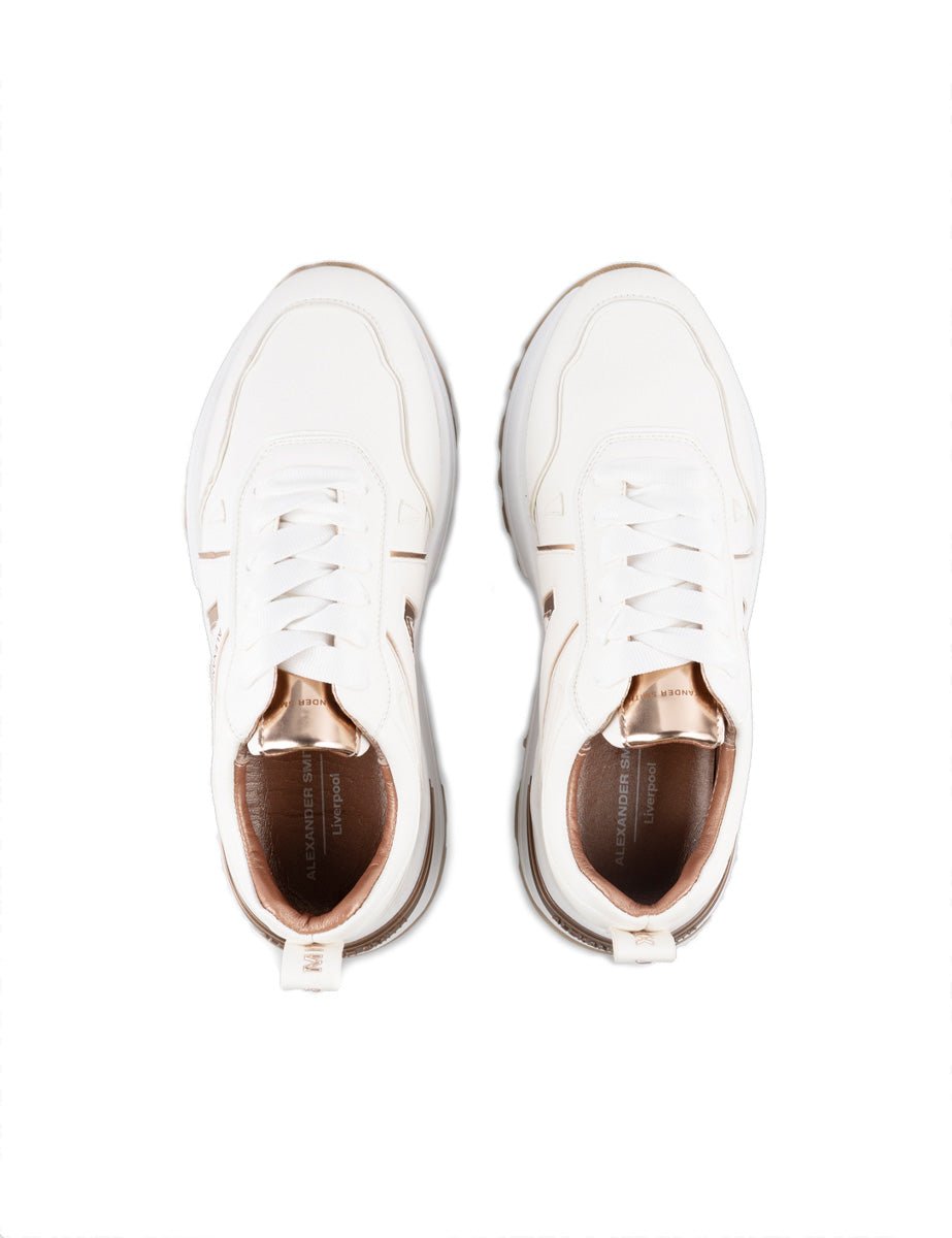 sneakers liverpool white copper - alexander smith - sneaker