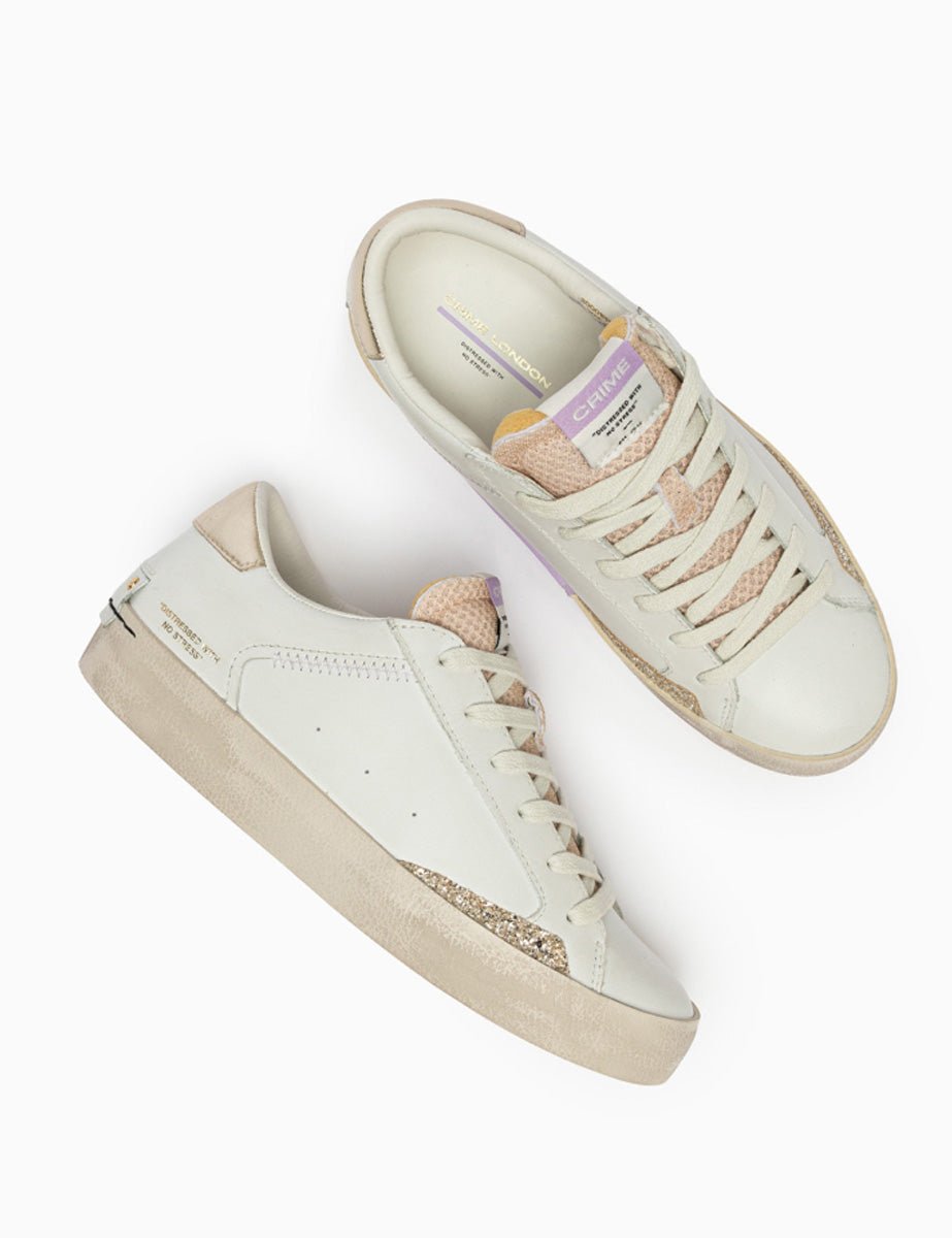 sneakers lo bianco - crime - sneaker