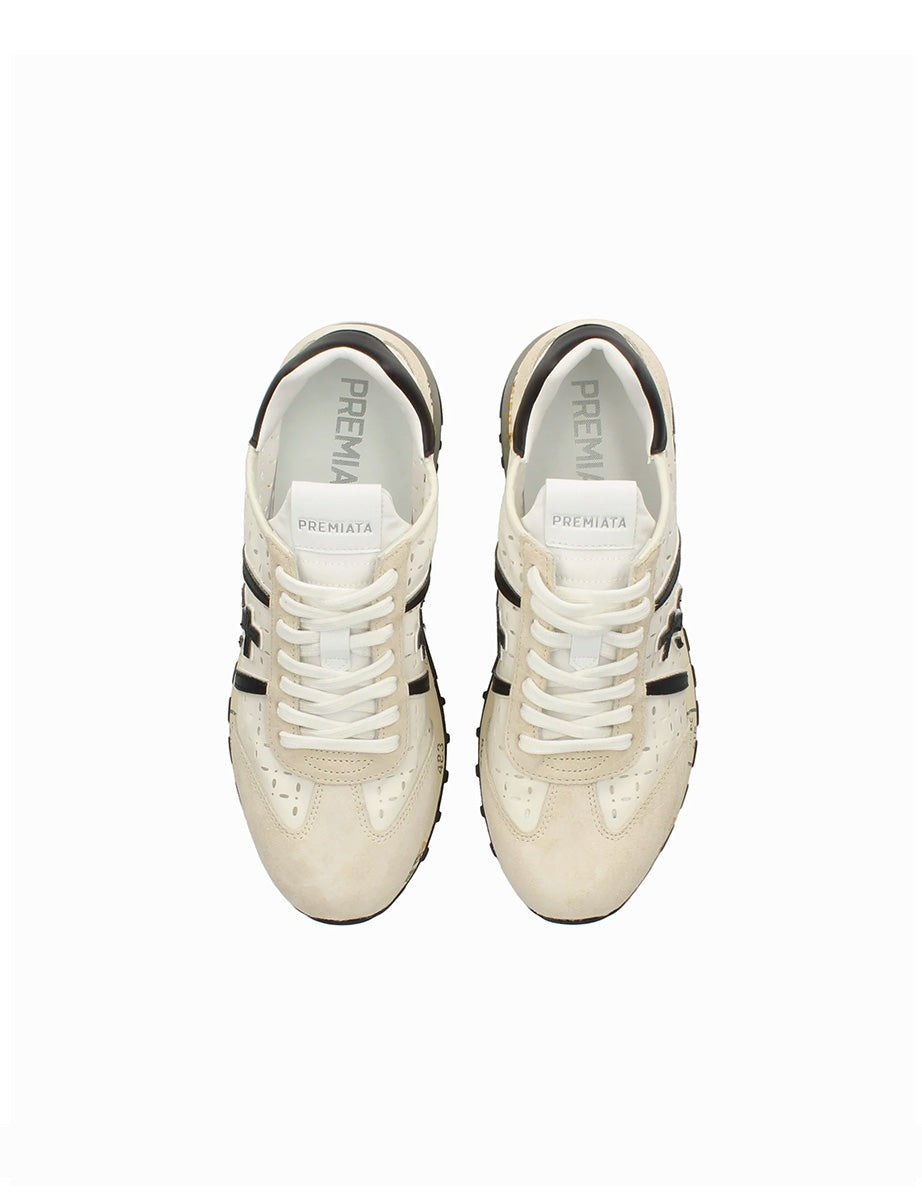 sneakers lucy bianco nero - white premiata - sneaker