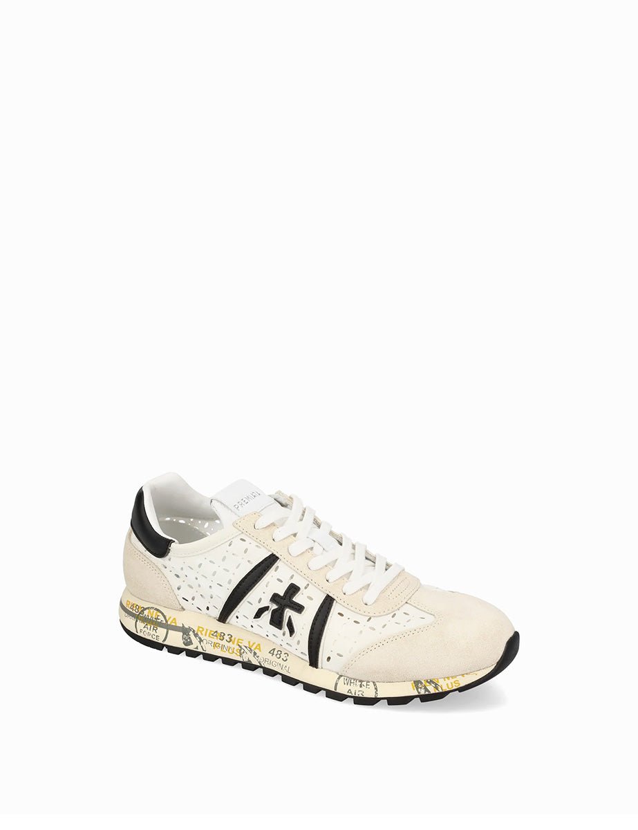 sneakers lucy bianco nero - white premiata - sneaker
