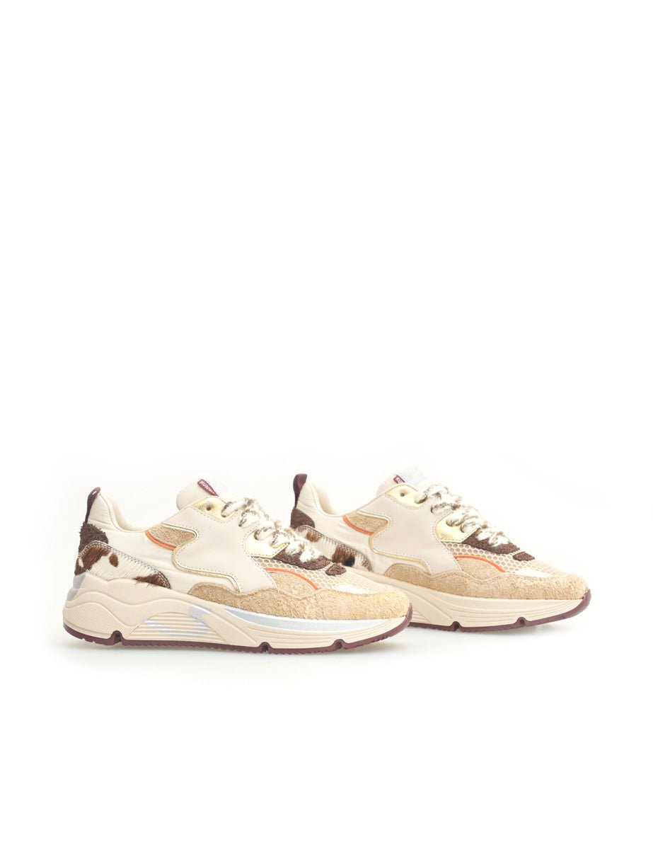 sneakers malibu beige cow - serafini - sneaker