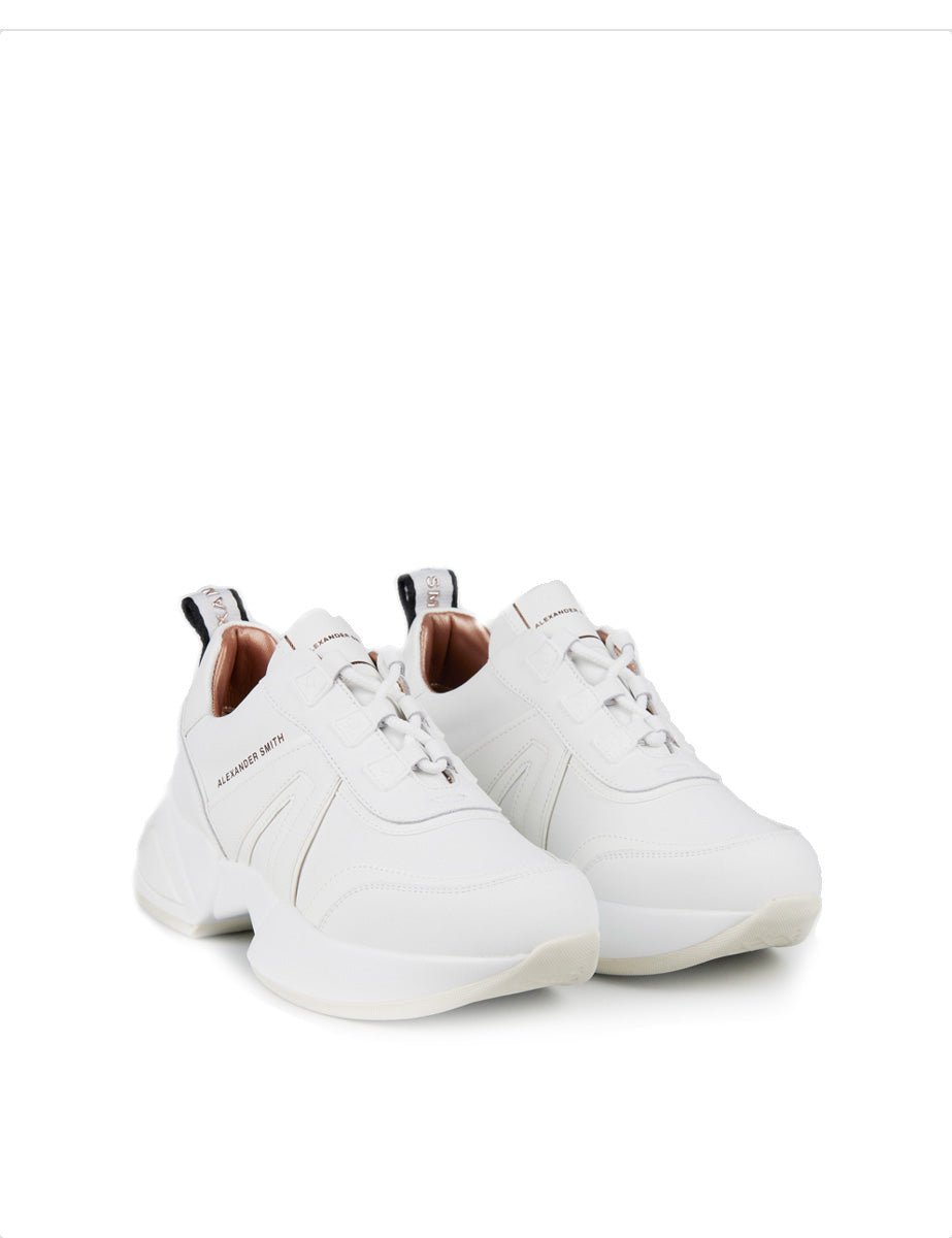 sneakers marble total white - alexander smith - sneaker