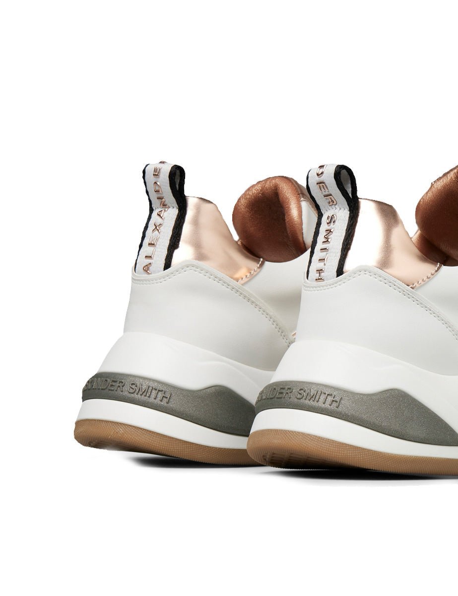 sneakers marble white copper - alexander smith - sneaker