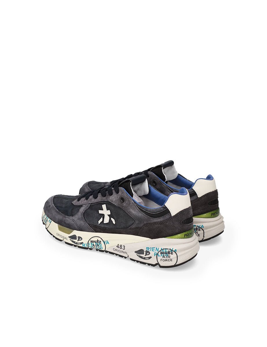 sneakers mase 8014 blu - white premiata - sneaker