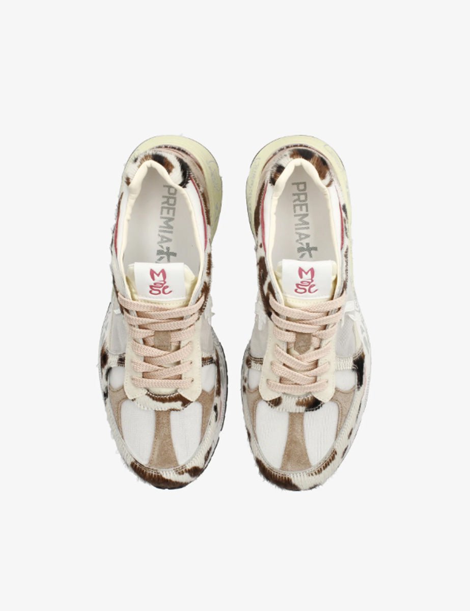 sneakers mase animalier - white premiata - sneaker