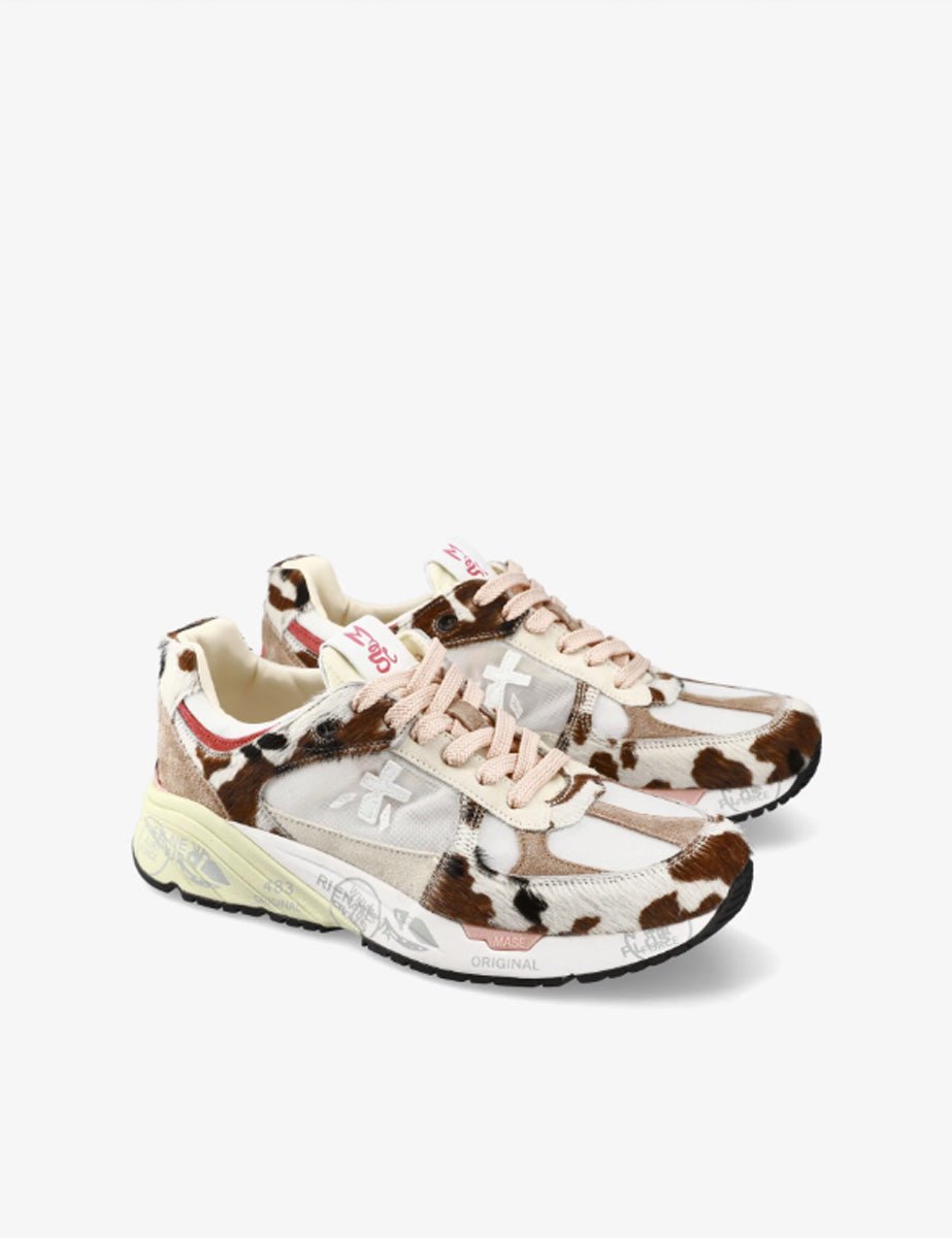 sneakers mase animalier - white premiata - sneaker