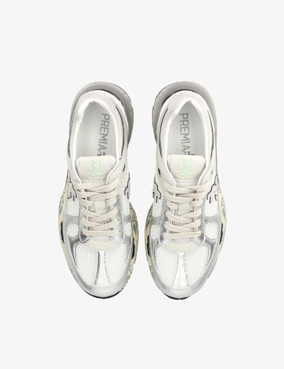 sneakers mase argento - white premiata - sneaker