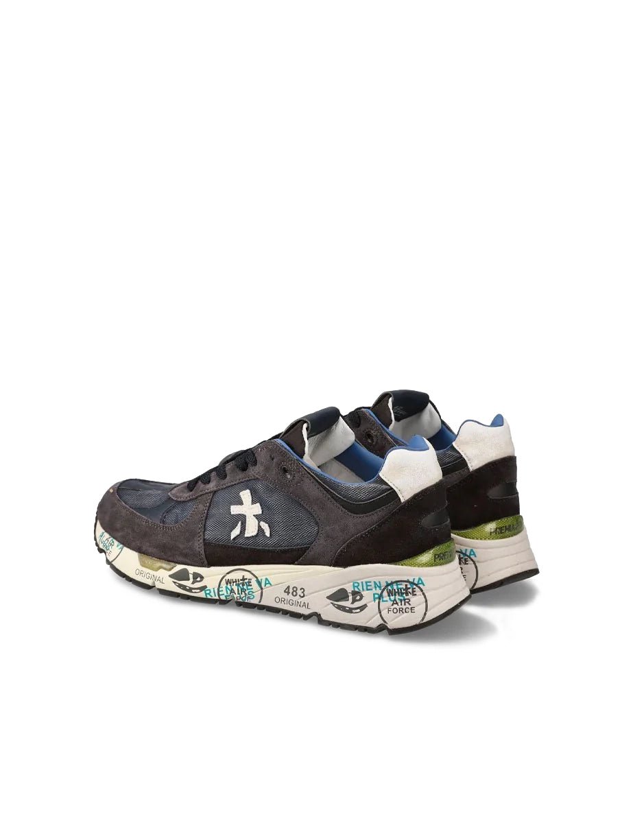 sneakers mase blu - white premiata - sneaker