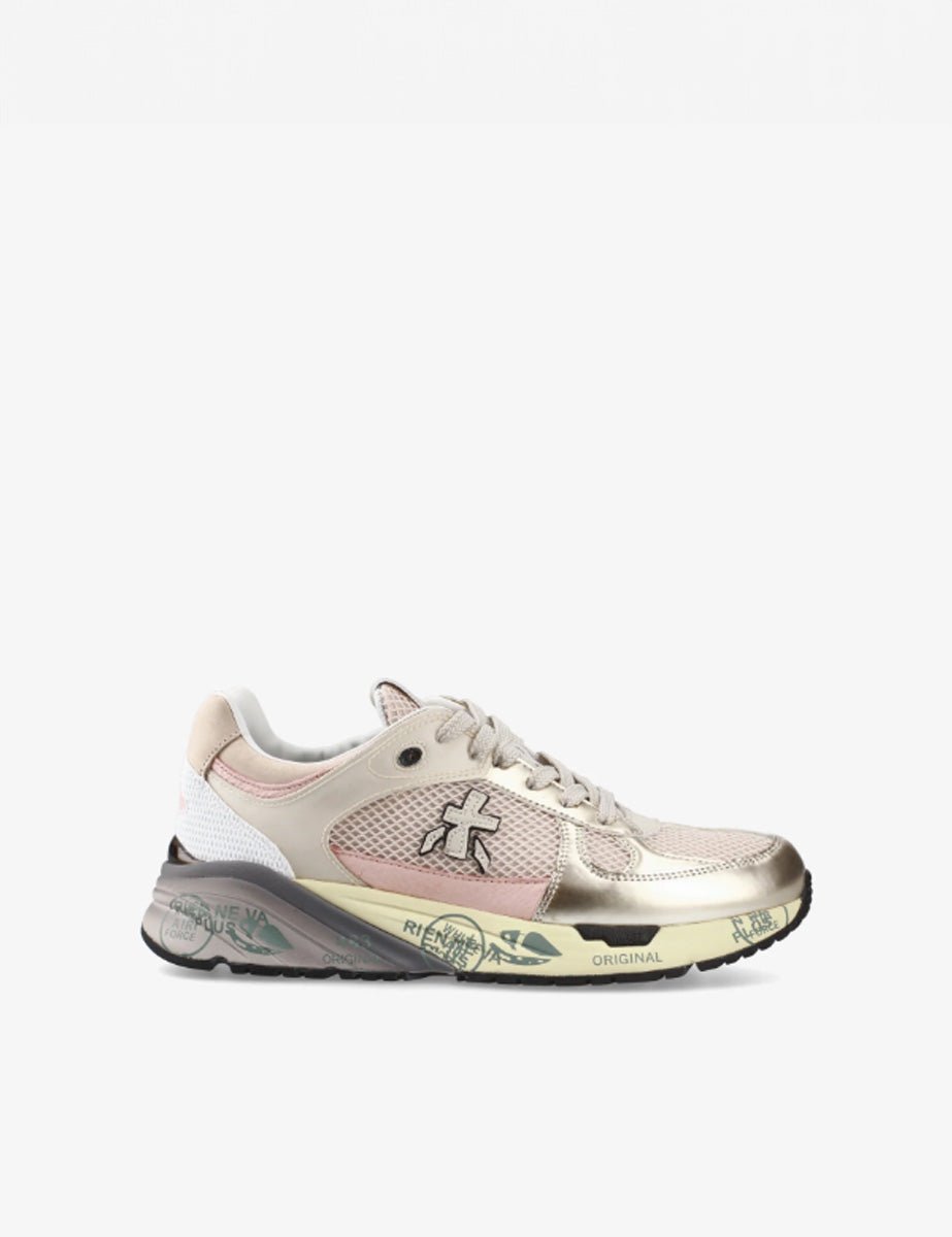 sneakers mase rete rosa - white premiata - sneaker