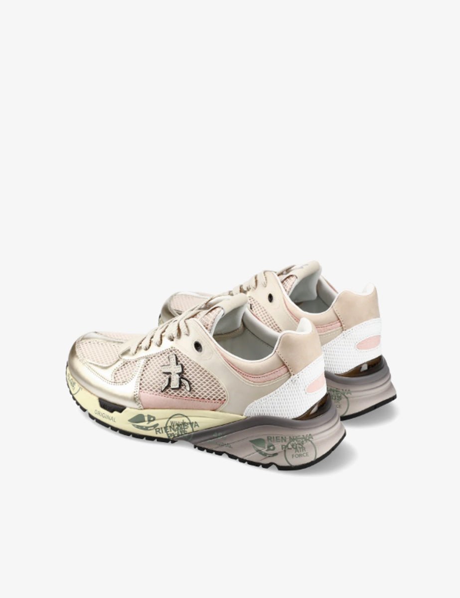 sneakers mase rete rosa - white premiata - sneaker