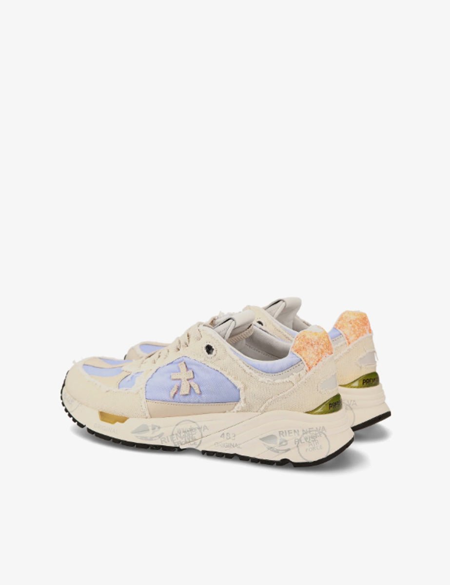 sneakers mase tela lilla - white premiata - sneaker