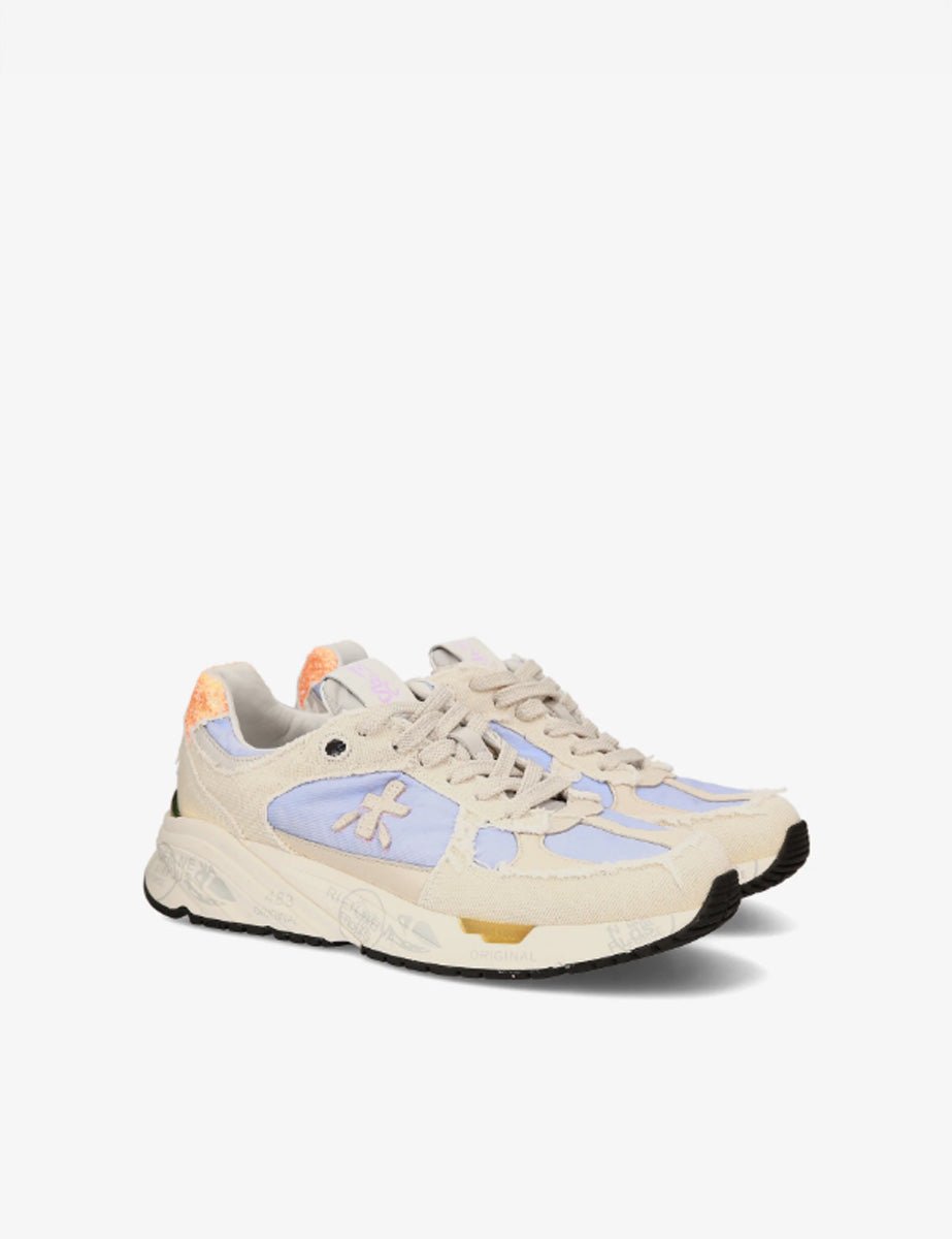 sneakers mase tela lilla - white premiata - sneaker