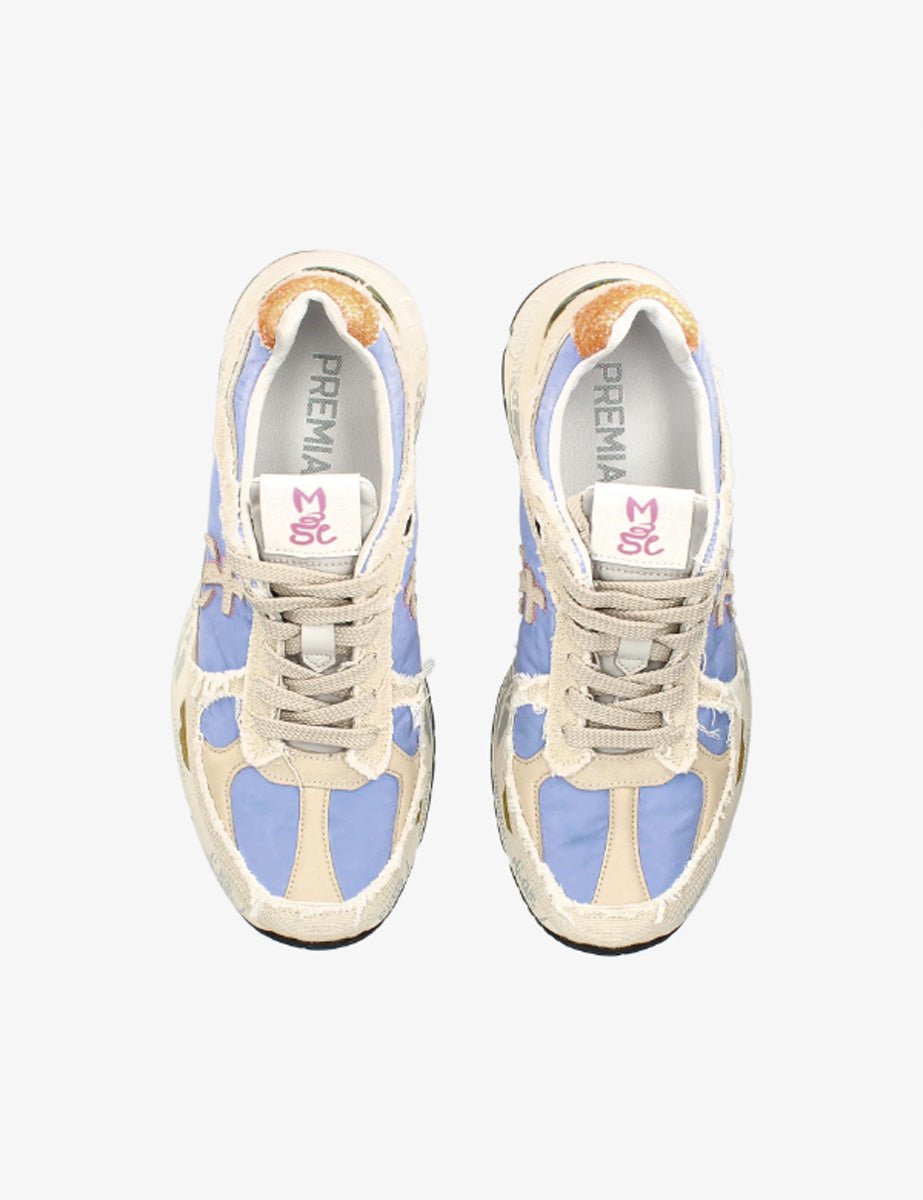 sneakers mase tela lilla - white premiata - sneaker