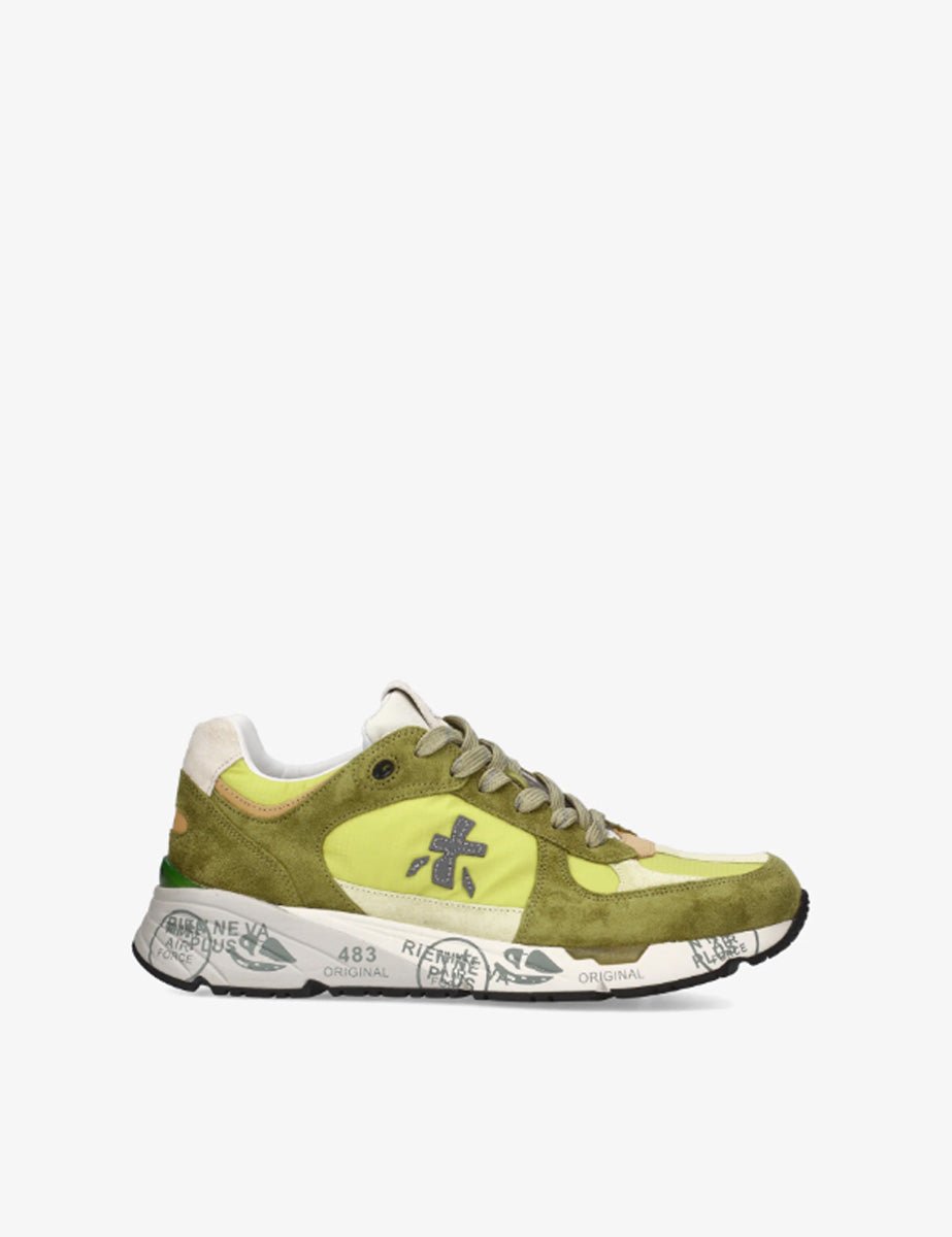 sneakers mase verde acido - premiata - sneaker
