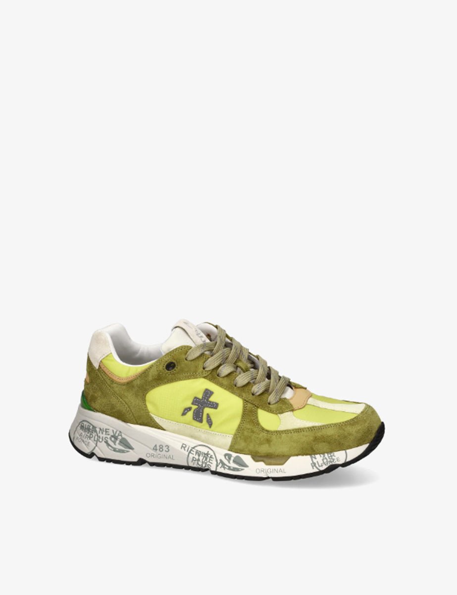 sneakers mase verde acido - premiata - sneaker