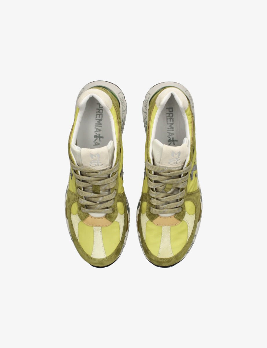 sneakers mase verde acido - premiata - sneaker