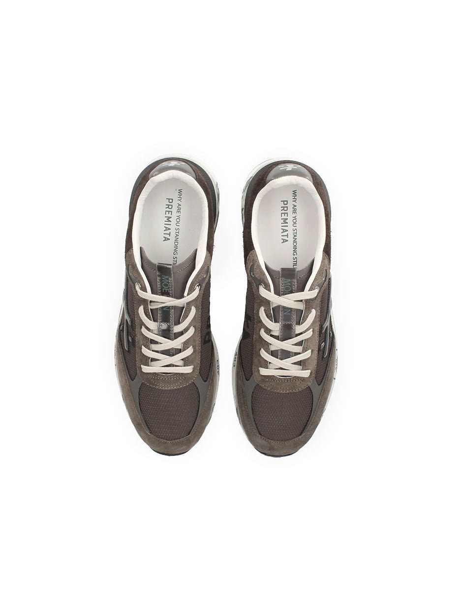 sneakers moerun 6446 marrone - white premiata - sneaker