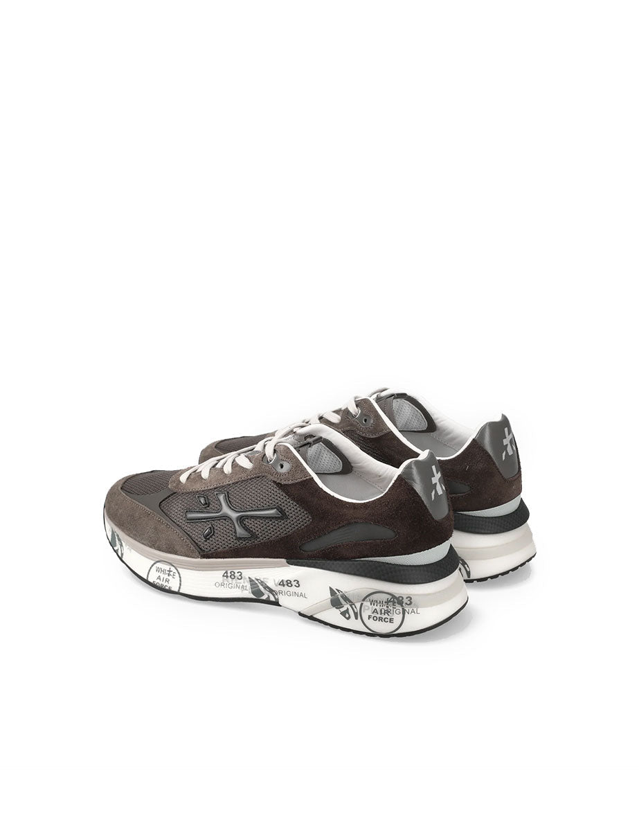 sneakers moerun 6446 marrone - white premiata - sneaker