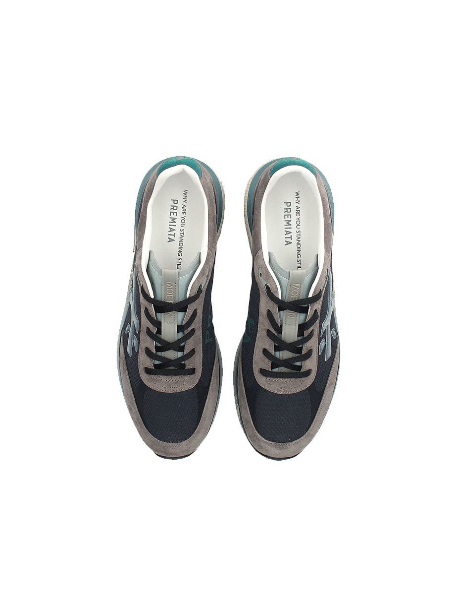 sneakers moerun 7772 blu - white premiata - sneaker