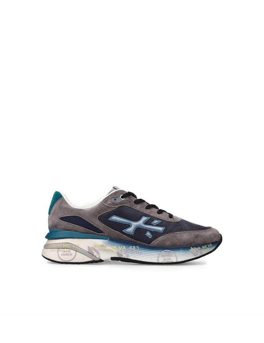 sneakers moerun 7772 blu - white premiata - sneaker
