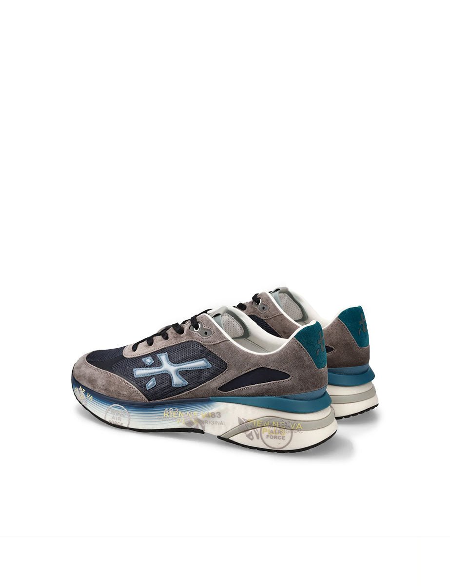 sneakers moerun 7772 blu - white premiata - sneaker