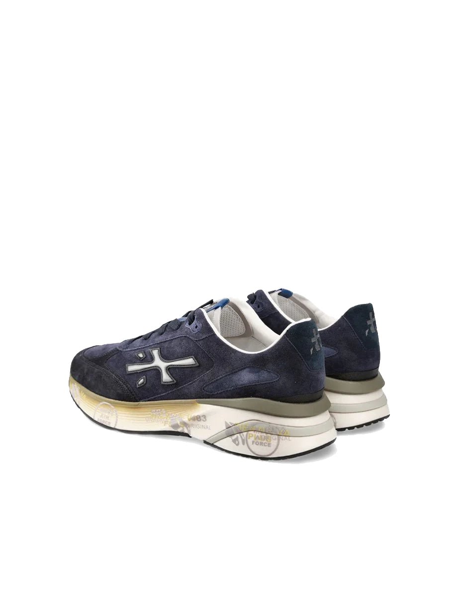 sneakers moerun blu - white premiata - sneaker