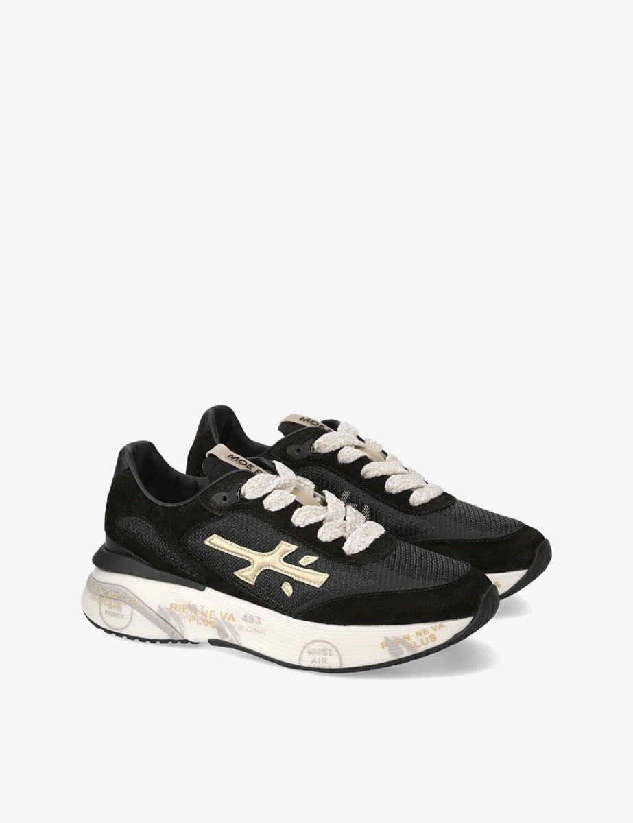 sneakers moerun nero oro - premiata - sneaker