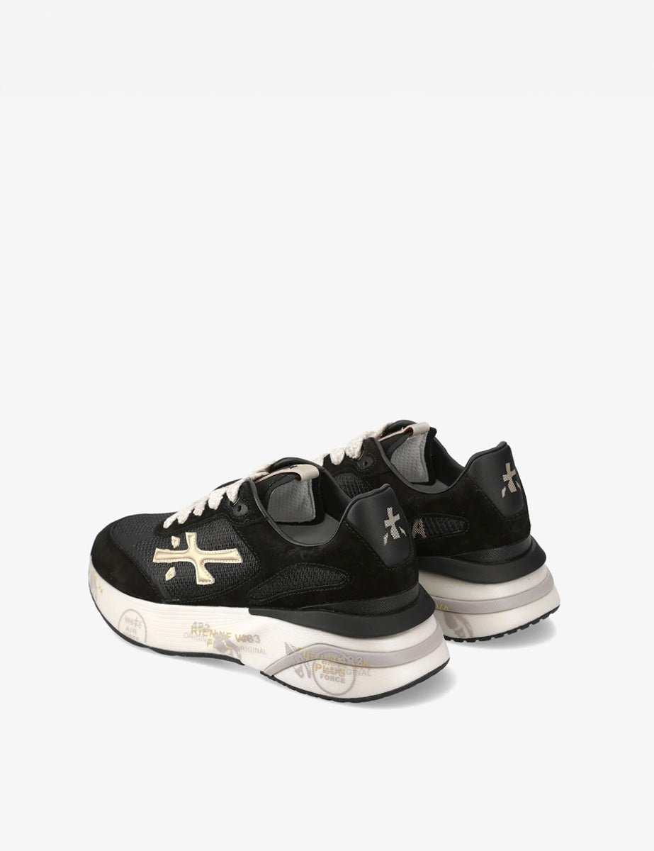 sneakers moerun nero oro - premiata - sneaker