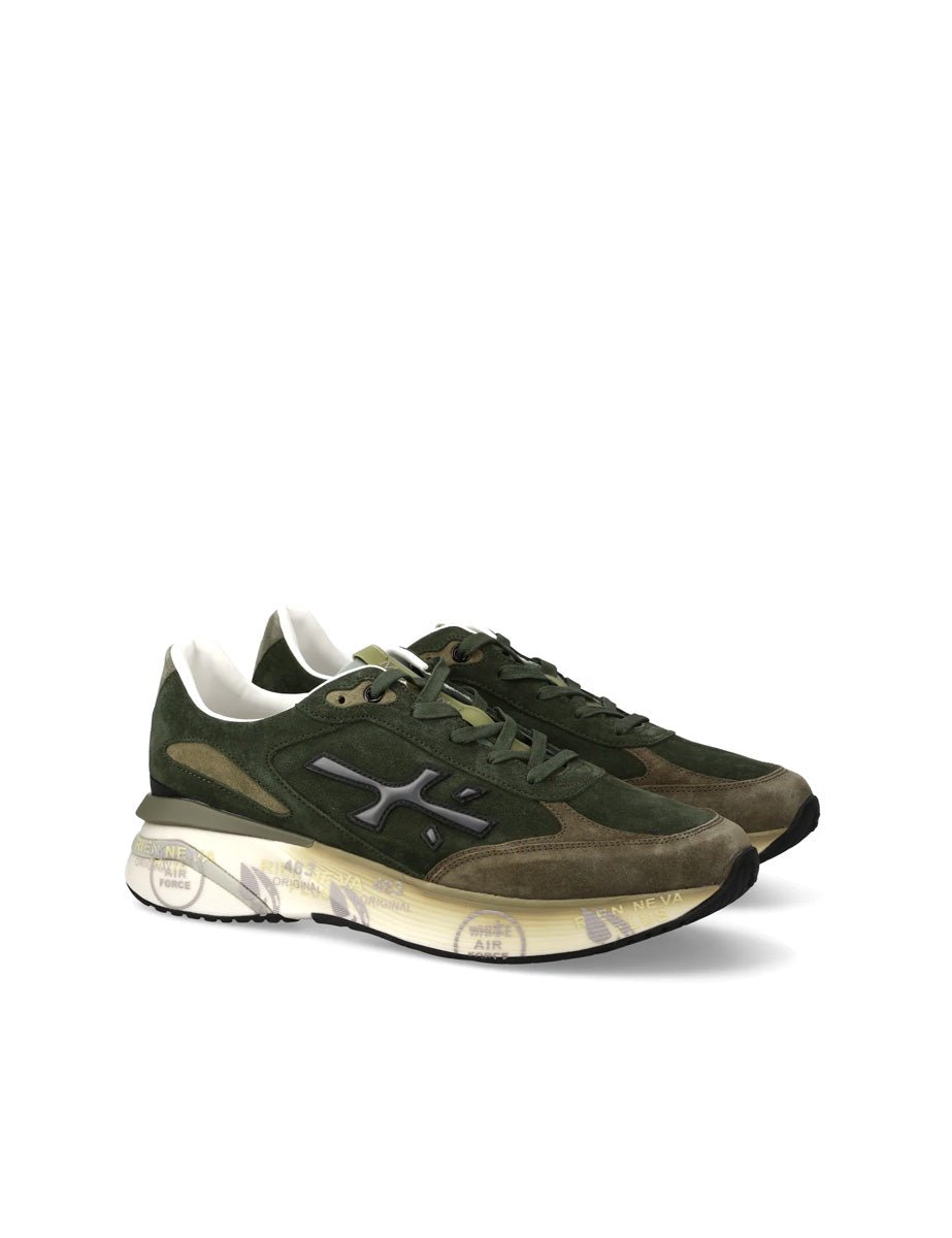 sneakers moerun verde - white premiata - sneaker