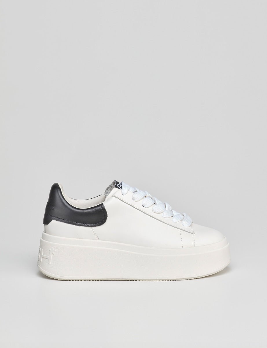 sneakers nappa bianco nero - ash - sneaker