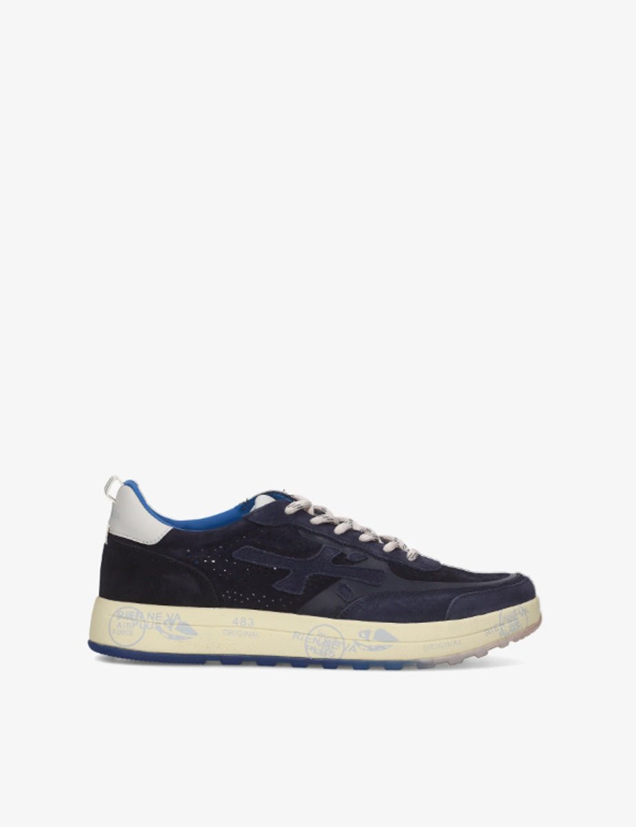 sneakers nous forata blu - premiata - sneaker