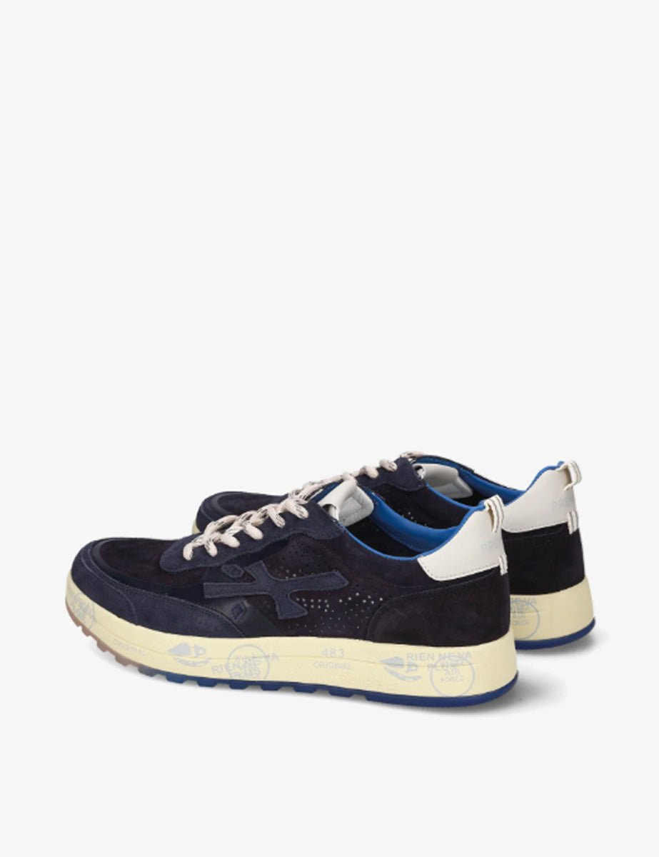 sneakers nous forata blu - premiata - sneaker