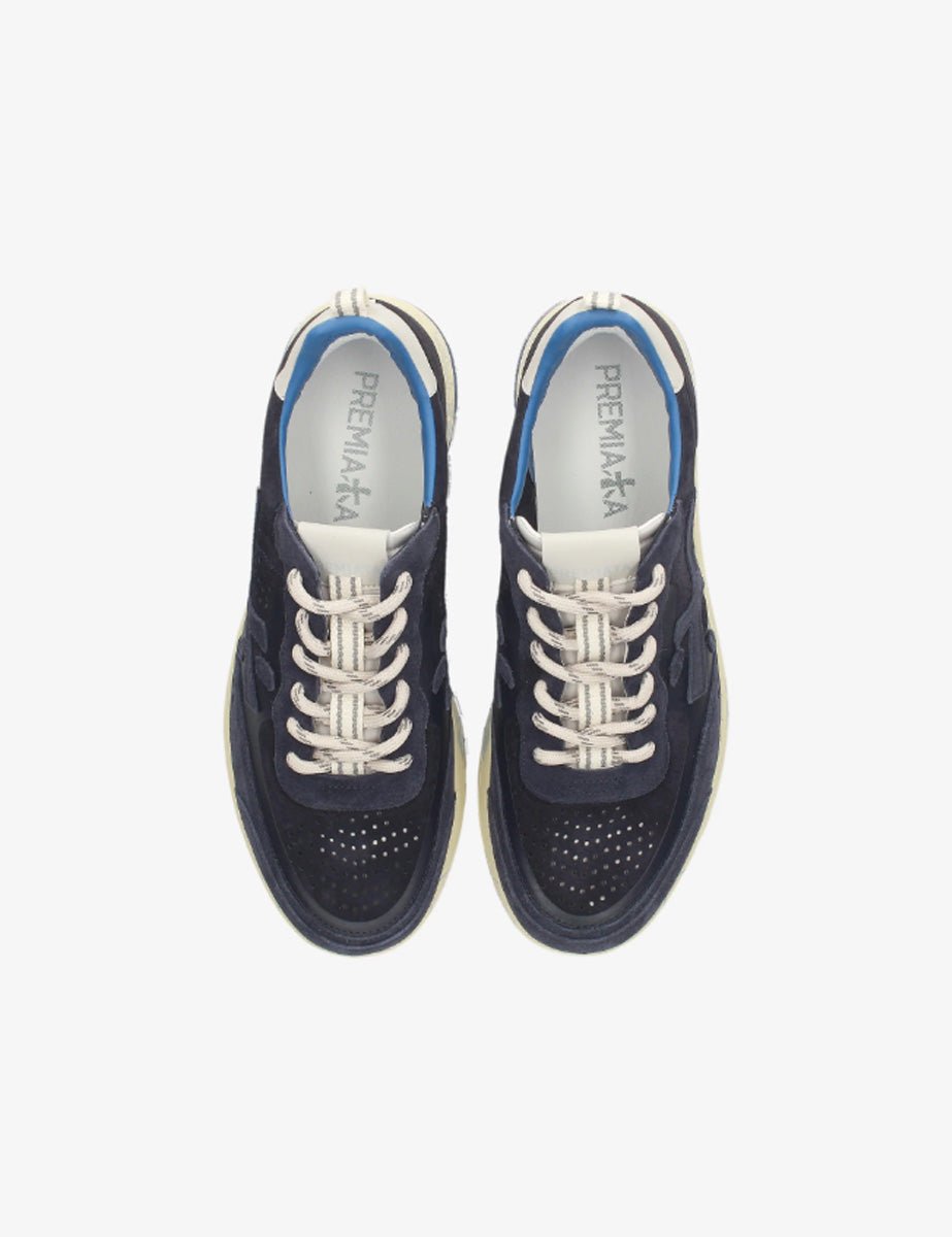sneakers nous forata blu - premiata - sneaker
