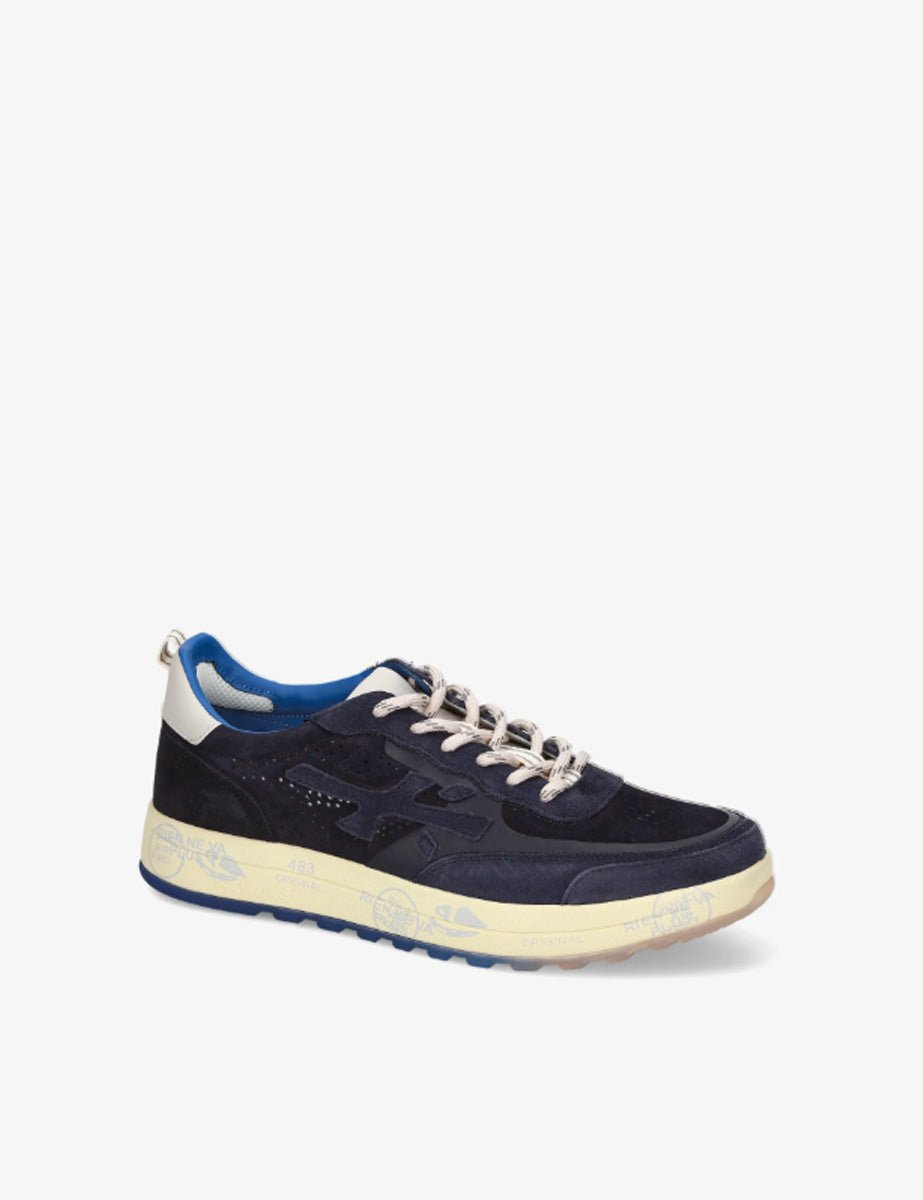 sneakers nous forata blu - premiata - sneaker