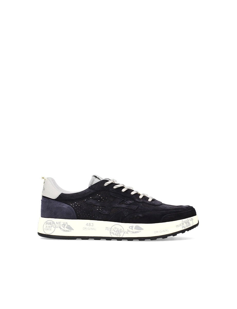 sneakers nous forata blu - white premiata - sneaker