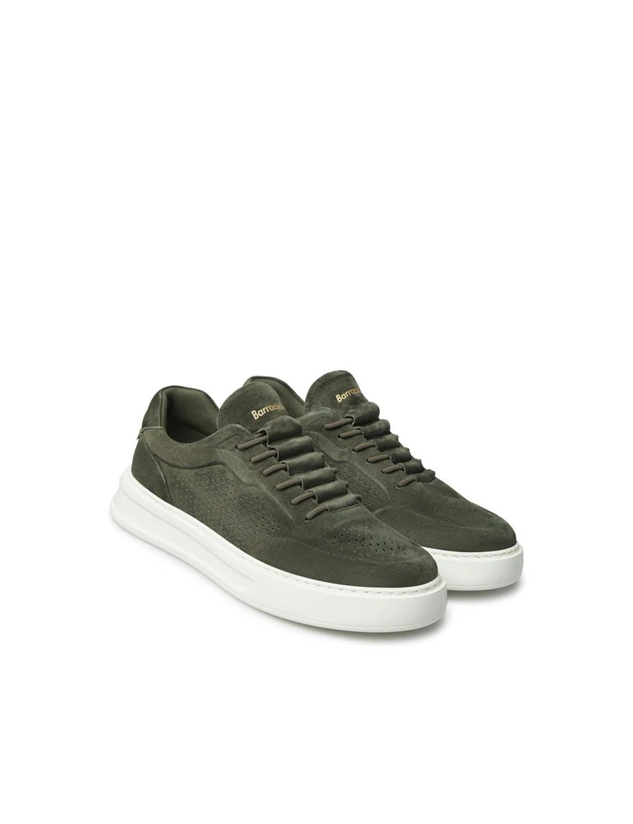 sneakers phoenix suede militare - barracuda - sneaker
