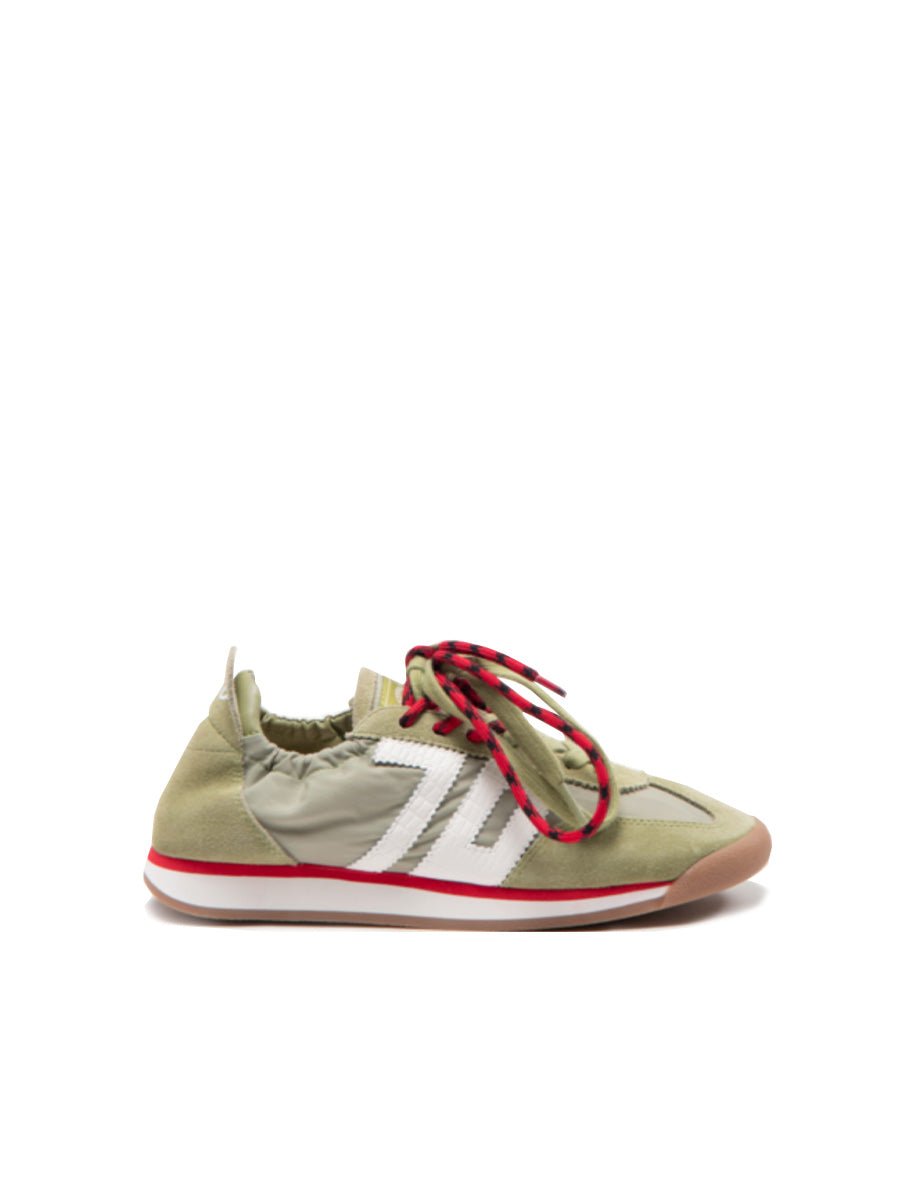 sneakers rocket cotton olive - back 70 - sneaker