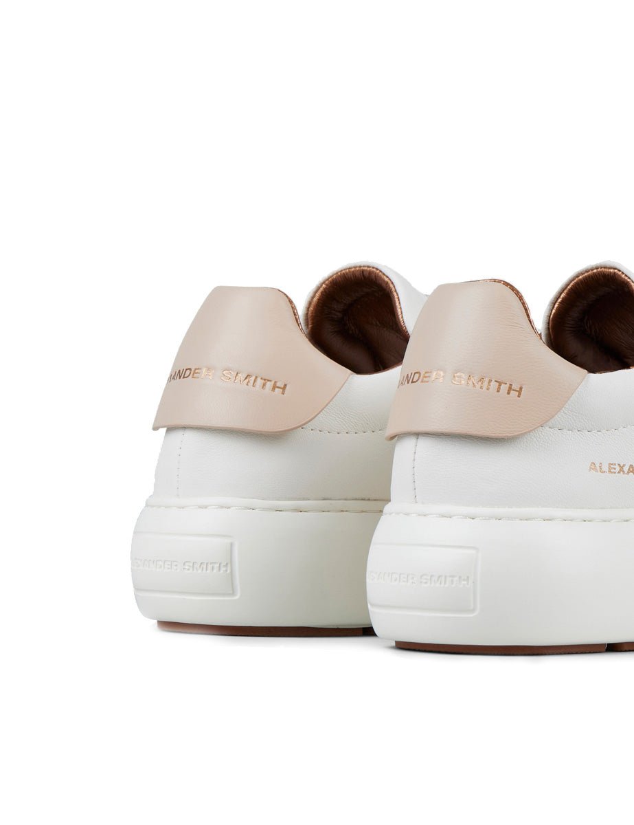 sneakers soho white cipria - alexander smith - sneaker