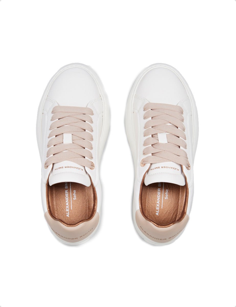 sneakers soho white cipria - alexander smith - sneaker