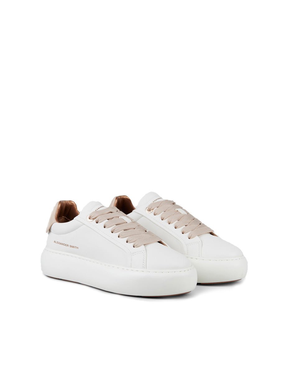 sneakers soho white cipria - alexander smith - sneaker