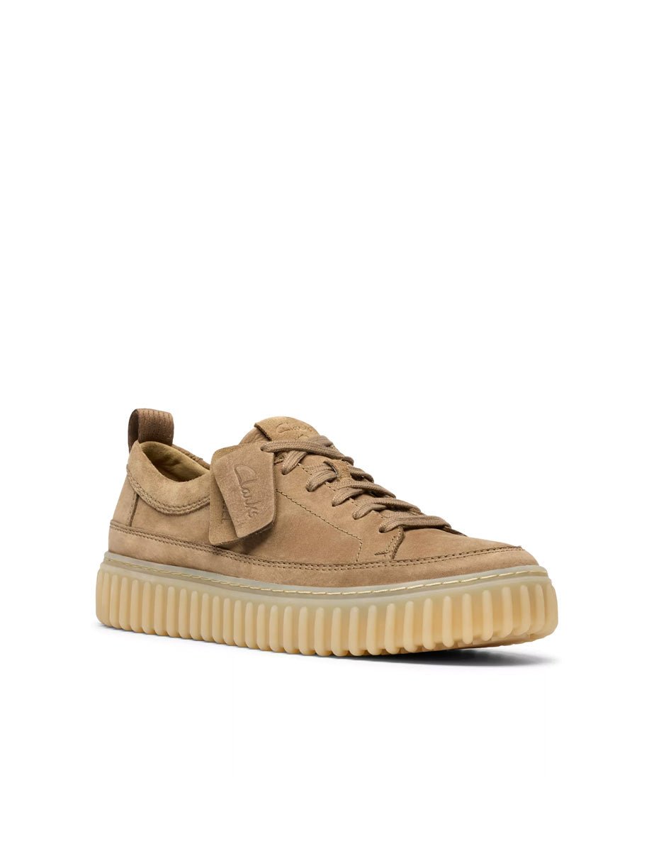 sneakers torhill lace sand - clarks - sneaker