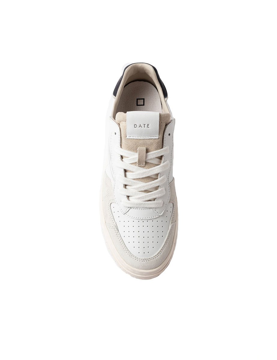 sneakers torneo pure bianco blu - date - sneaker