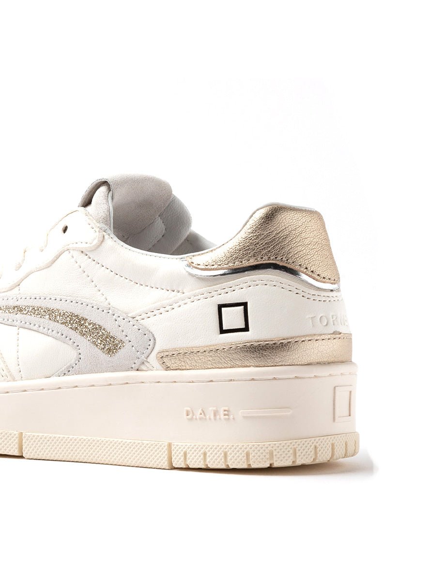 sneakers torneo pure shiny avorio - date - sneaker
