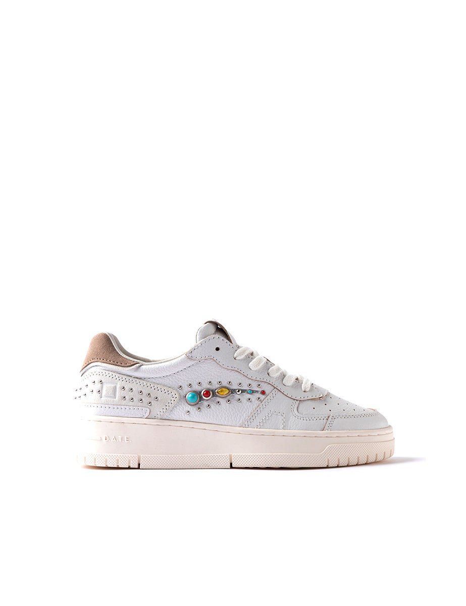 sneakers torneo pure studs white - date - sneaker