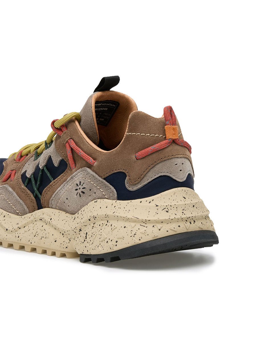 sneakers yamabushi marrone nero grigio - flower mountain - sneaker