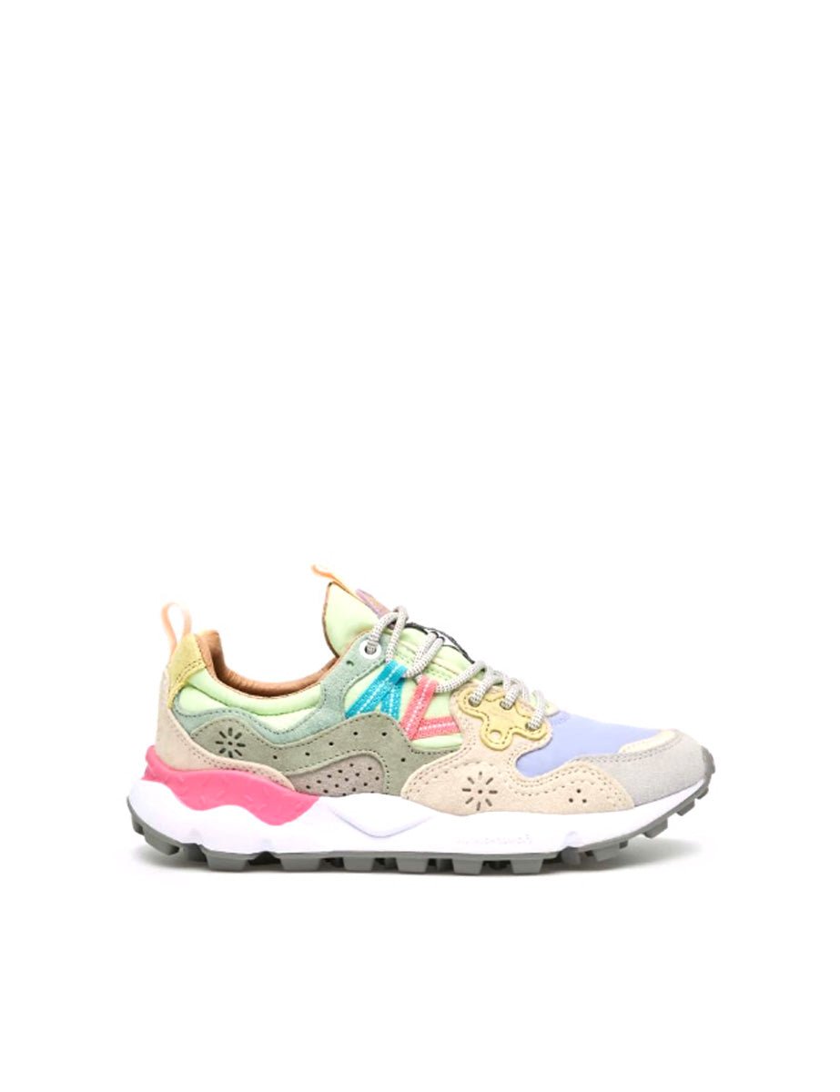 sneakers yamano suede light grey lilac - flower mountain - sneaker