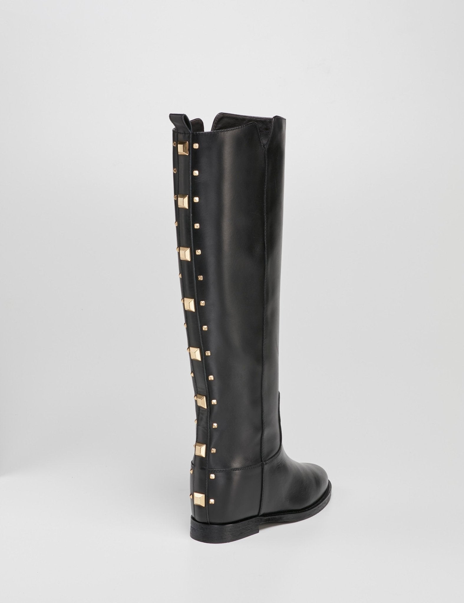 stivale borchie oro - viaroma15 - stivale