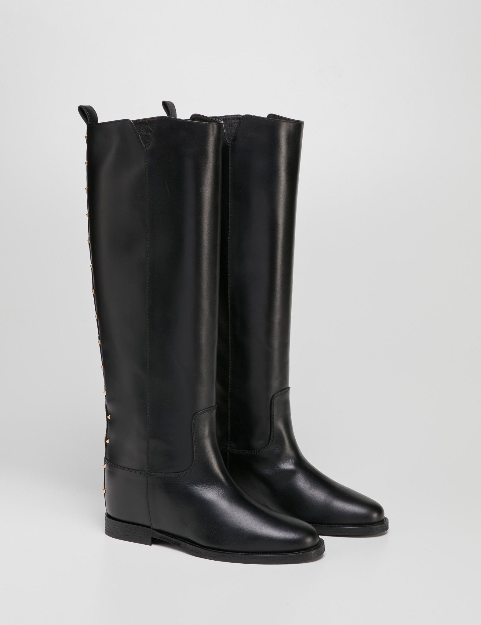 stivale borchie oro - viaroma15 - stivale